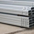 Q235 tubos de acero cuadrados y rectangulares